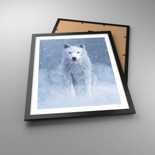 Poster in black frame - In Winter Spirit - 40x50 cm