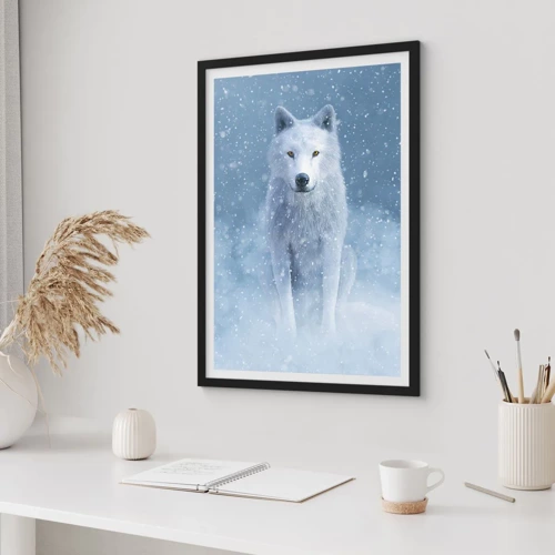 Poster in black frame - In Winter Spirit - 40x50 cm