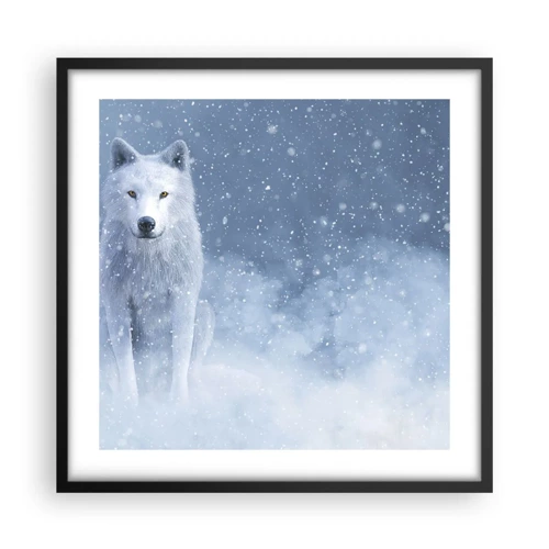 Poster in black frame - In Winter Spirit - 50x50 cm