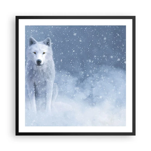 Poster in black frame - In Winter Spirit - 60x60 cm