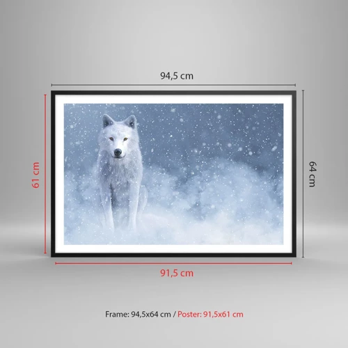 Poster in black frame - In Winter Spirit - 91x61 cm