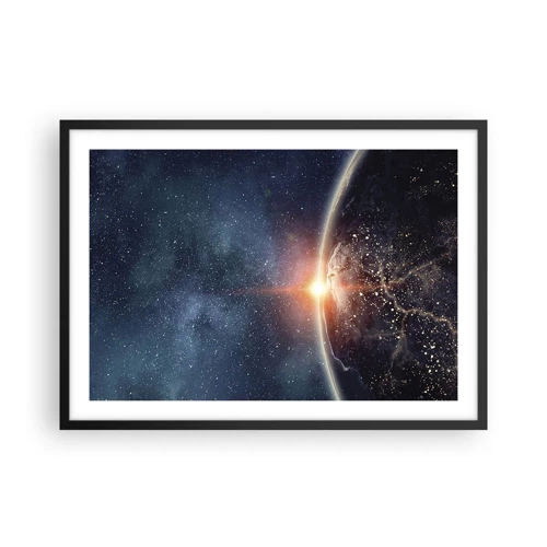 Poster in black frame - In a New Perspective - 70x50 cm