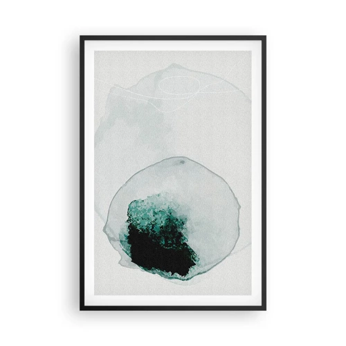 Poster in black frame - In a Waterdrop - 61x91 cm