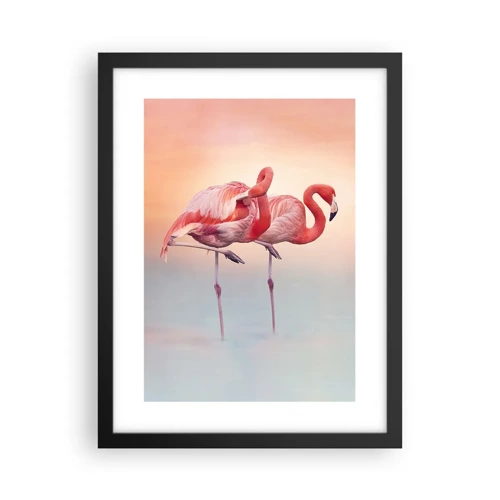 Poster in black frame - In the Colour Of Sunset - 30x40 cm