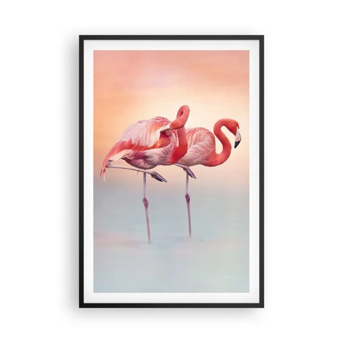 Poster in black frame - In the Colour Of Sunset - 61x91 cm