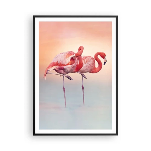 Poster in black frame - In the Colour Of Sunset - 70x100 cm