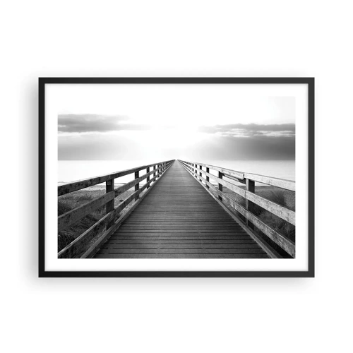 Poster in black frame - In the Distance… - 70x50 cm