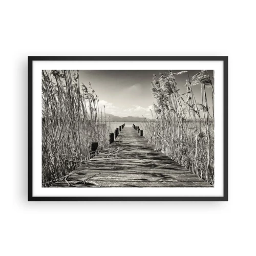 Poster in black frame - In the Grass - 70x50 cm