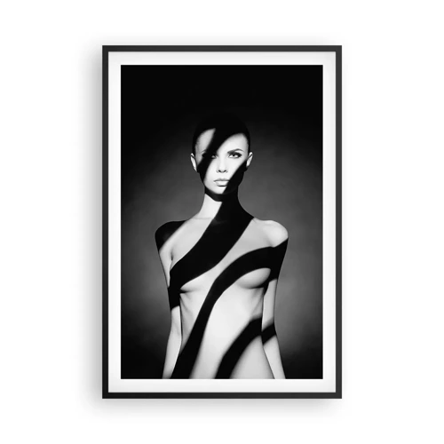 Poster in black frame - In the Light and in the Shadow - 61x91 cm