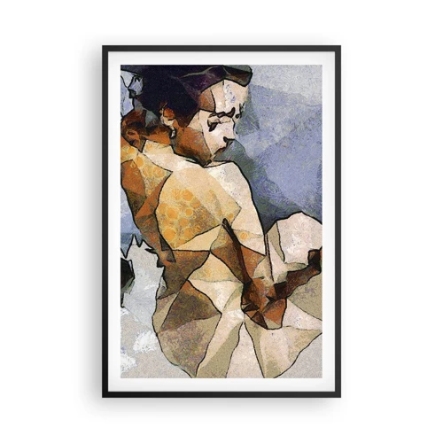 Poster in black frame - In the Spirit of Cubism - 61x91 cm