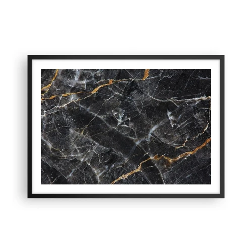 Poster in black frame - Interior Life of a Stone - 70x50 cm