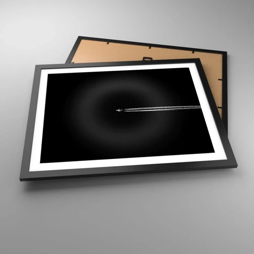 Poster in black frame - Into Another Dimension - 50x40 cm