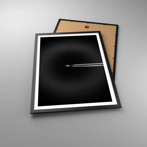 Poster in black frame - Into Another Dimension - 50x70 cm