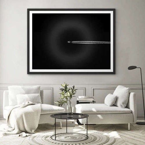 Poster in black frame - Into Another Dimension - 70x50 cm