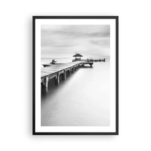 Poster in black frame - Into the Distance - 50x70 cm