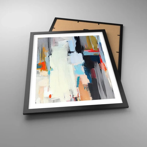 Poster in black frame - Is There a Method? - 40x50 cm