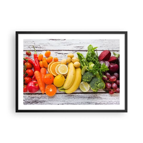 Poster in black frame - Is that Not Enough? - 70x50 cm
