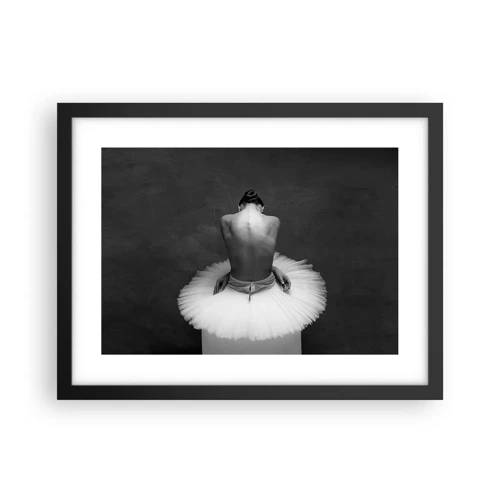 Poster in black frame - It Is Blossoming - 40x30 cm