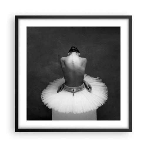 Poster in black frame - It Is Blossoming - 50x50 cm
