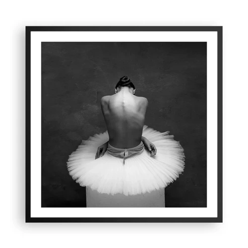 Poster in black frame - It Is Blossoming - 60x60 cm