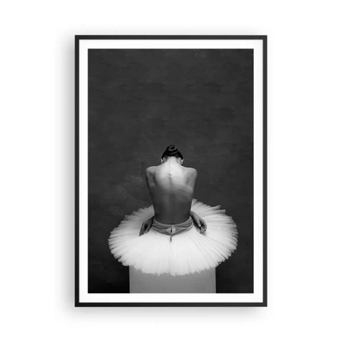 Poster in black frame - It Is Blossoming - 70x100 cm