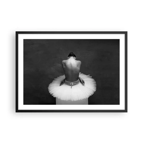 Poster in black frame - It Is Blossoming - 70x50 cm