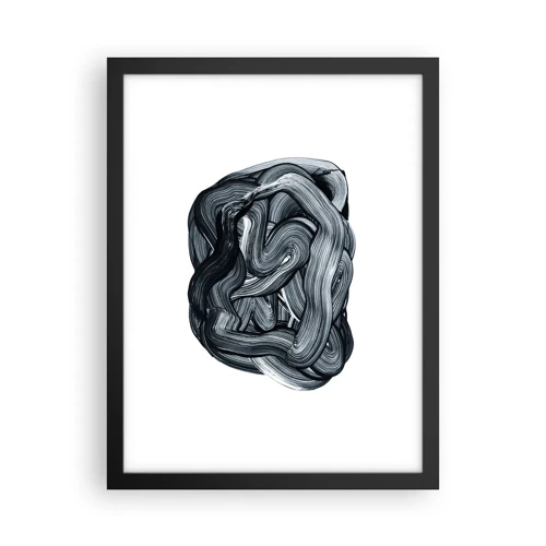 Poster in black frame - It's Not So simple - 30x40 cm