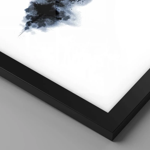 Poster in black frame - Japanese View - 30x30 cm
