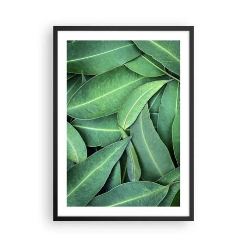 Poster in black frame - Juicy and Fresh - 50x70 cm