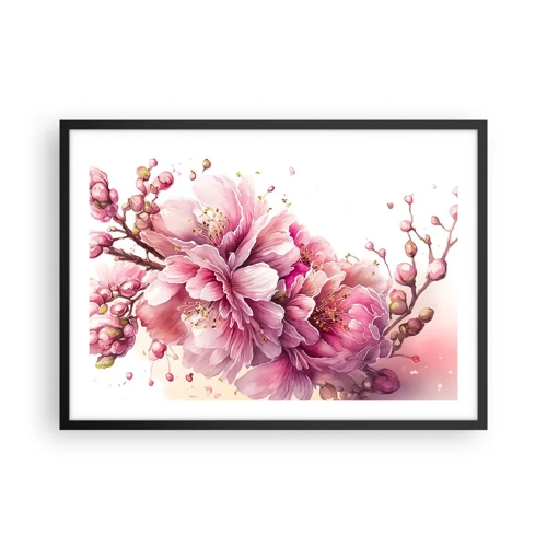 Poster in black frame - Land of Cherry Blossoms - 70x50 cm