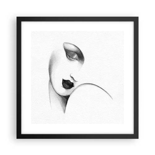 Poster in black frame - Lempicka Style - 40x40 cm