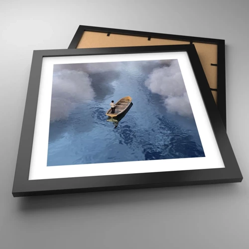 Poster in black frame - Life - Travel - Unknown - 30x30 cm