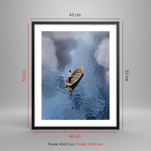 Poster in black frame - Life - Travel - Unknown - 40x50 cm