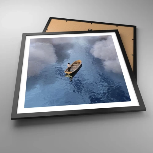 Poster in black frame - Life - Travel - Unknown - 50x50 cm