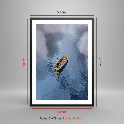 Poster in black frame - Life - Travel - Unknown - 50x70 cm