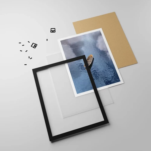 Poster in black frame - Life - Travel - Unknown - 50x70 cm