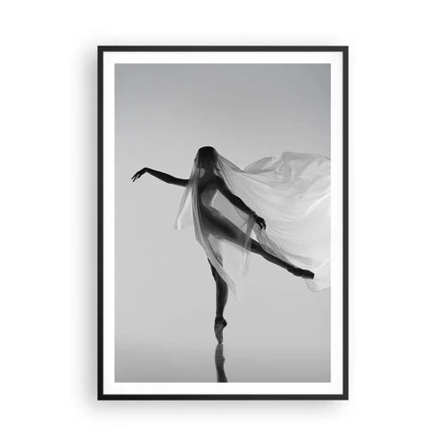 Poster in black frame - Lightness and Grace - 70x100 cm