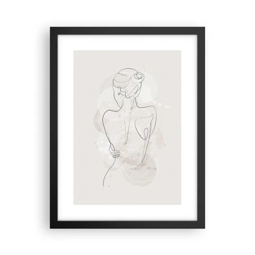 Poster in black frame - Like a Sensitive Instrument - 30x40 cm