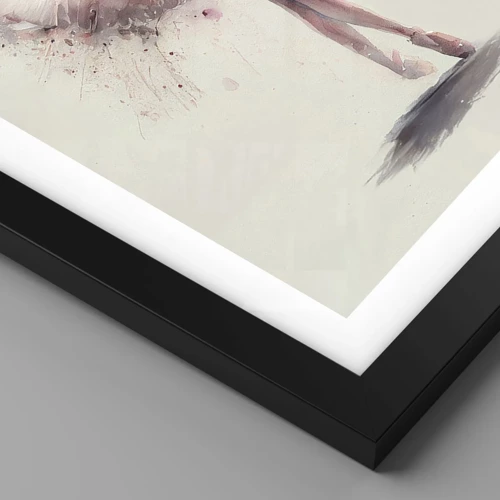 Poster in black frame - Like a Young Bird - 50x70 cm