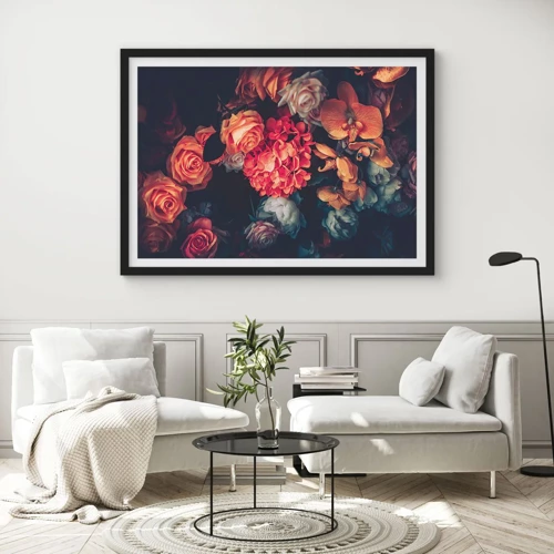 Poster in black frame - Like at Dutch Masters - 70x50 cm