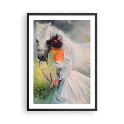 Poster in black frame - Like from a Beautiful Dream - 50x70 cm