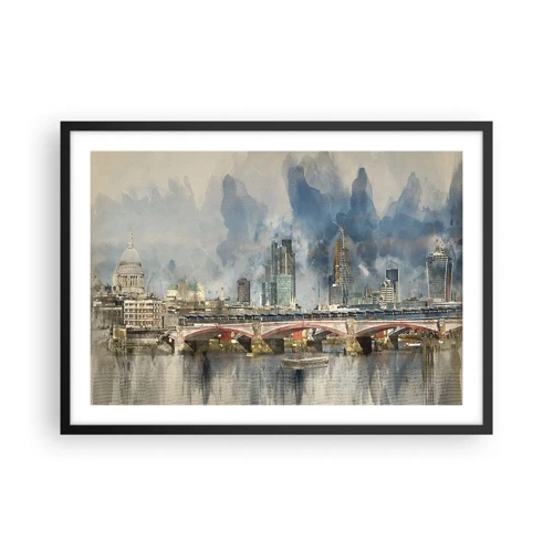 Poster in black frame - London in Its Beauty - 70x50 cm