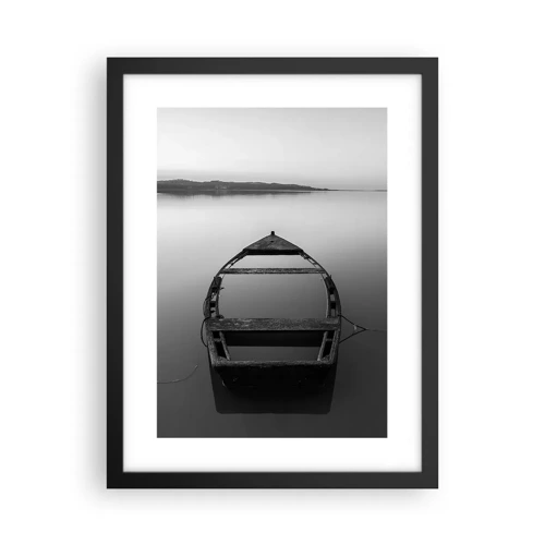 Poster in black frame - Longing and Melancholy - 30x40 cm