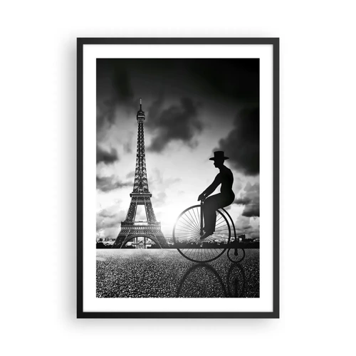 Poster in black frame - Longing for Belle Epoque - 50x70 cm