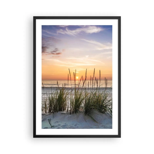 Poster in black frame - Look, Think, Feel - 50x70 cm