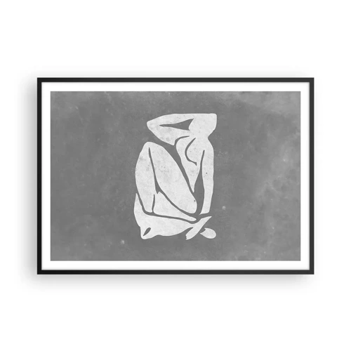 Poster in black frame - Lost in Thoughts - 100x70 cm