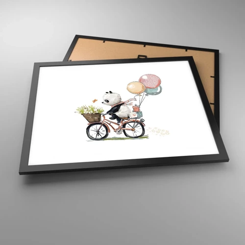 Poster in black frame - Lucky Day - 50x40 cm