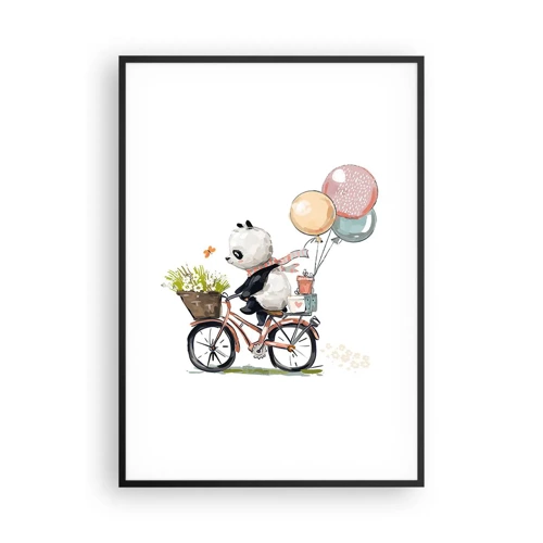 Poster in black frame - Lucky Day - 70x100 cm
