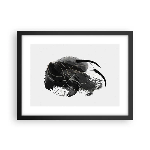 Poster in black frame - Made from Black - 40x30 cm