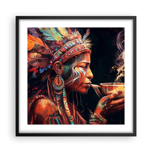 Poster in black frame - Magical Ritual - 50x50 cm